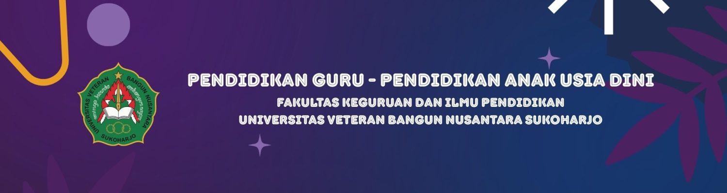 PENDIDIKAN GURU PENDIDIKAN ANAK USIA DINI